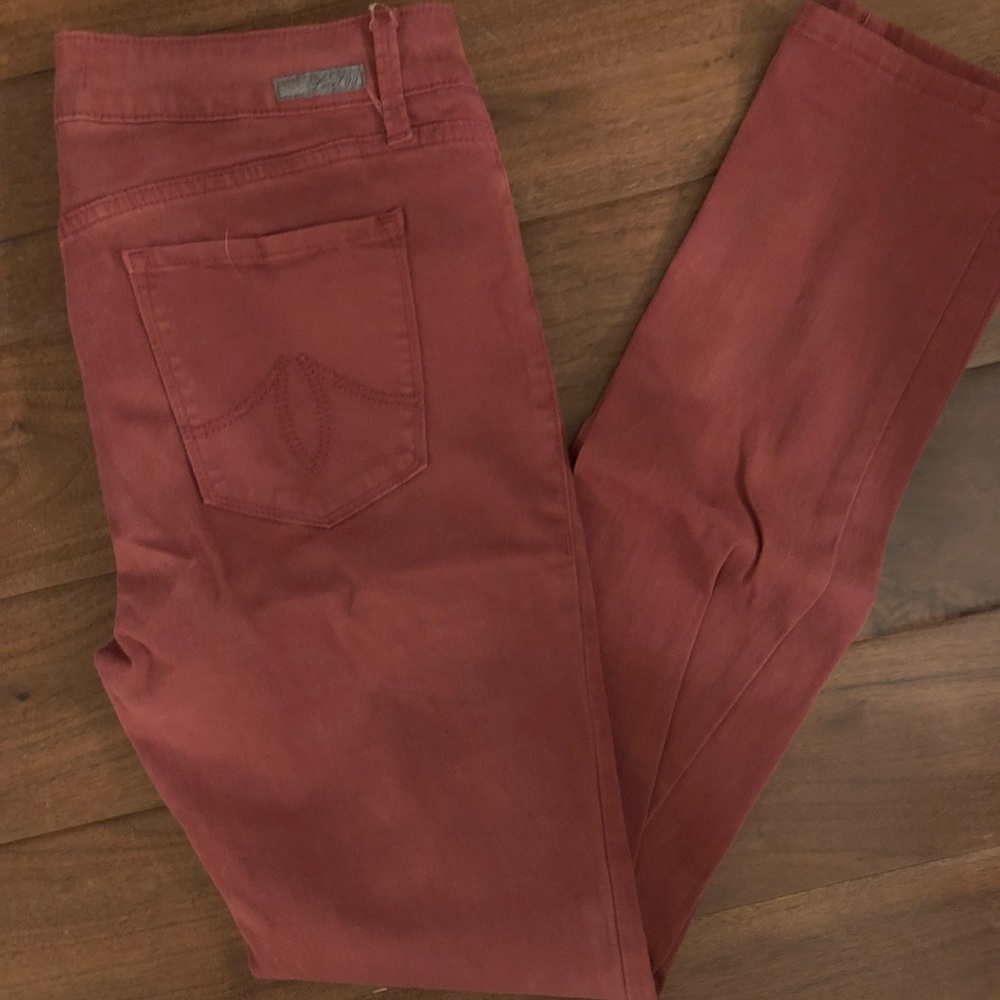 Level 99 Dark Red Jeans (only worn 2 times!)